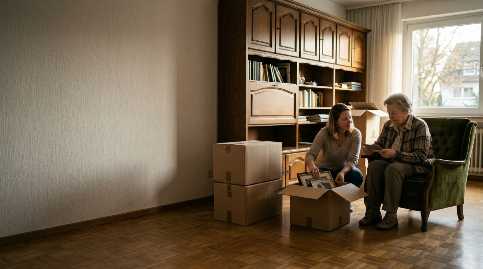 Wohnungsauflösung beim Umzug ins Pflegeheim in Braunschweig